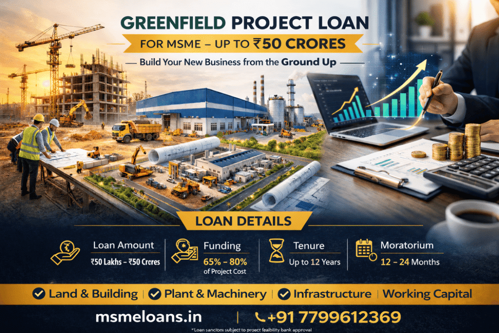 Greenfield project finance in hnyderabad India