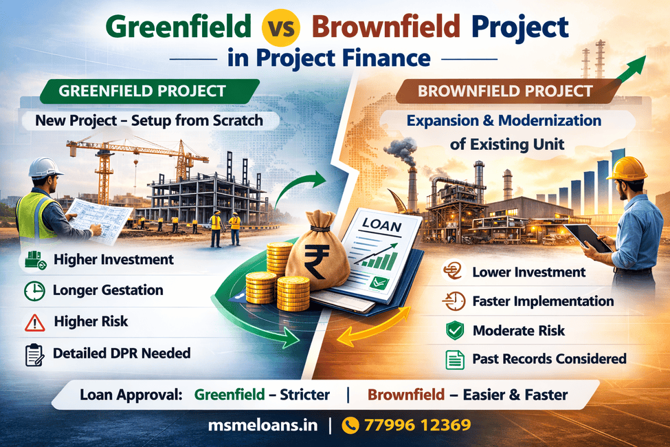 difference between greenfield and brownfield project