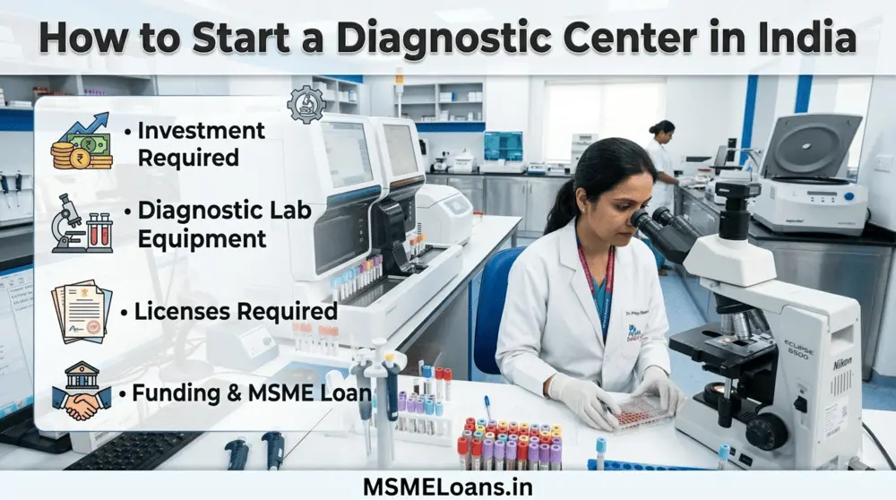 How to Start a Diagnostic Center in India how to apply loan